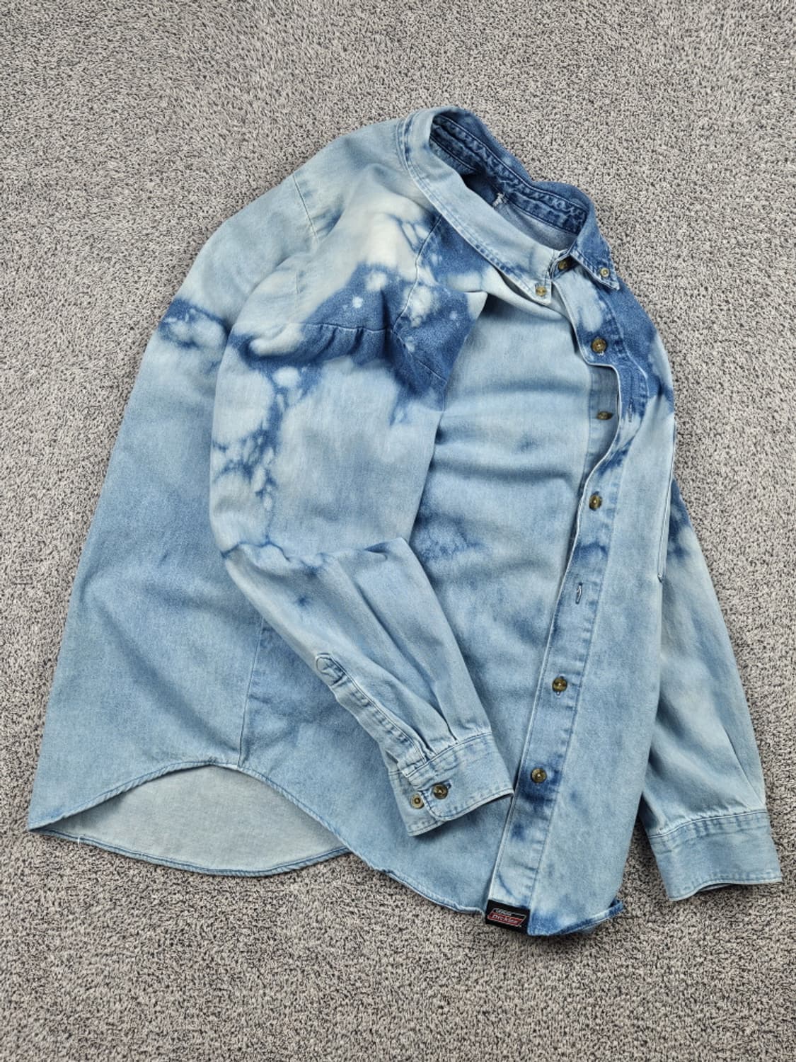 디키즈 다잉 워시드 커스텀 데님 자켓 ( 3XL ) / 10533 상품이미지4