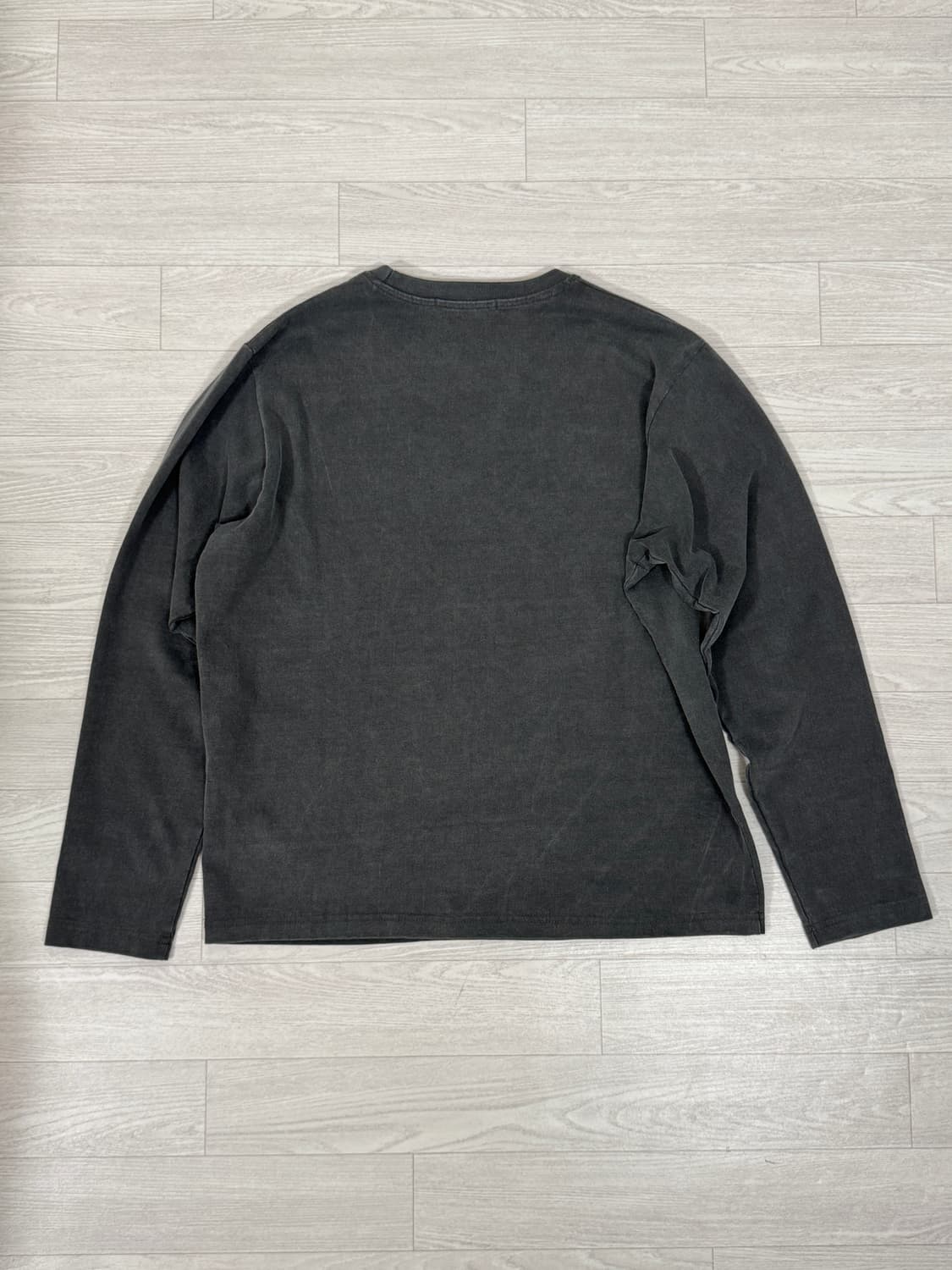 HTAE 90s 베이스먼트 롱슬리브 에이지드 블랙 M 상품이미지6