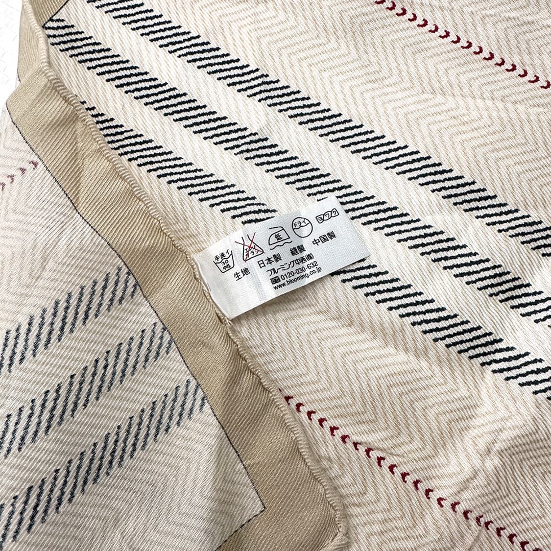 버버리 실크 코튼 스트라이프 노바체크 쁘띠 스카프 새상품 정품 상품이미지3