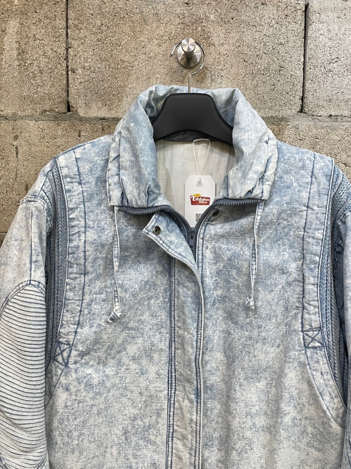 빈티지 Prezzia 데님 봄버 자켓 상품이미지2