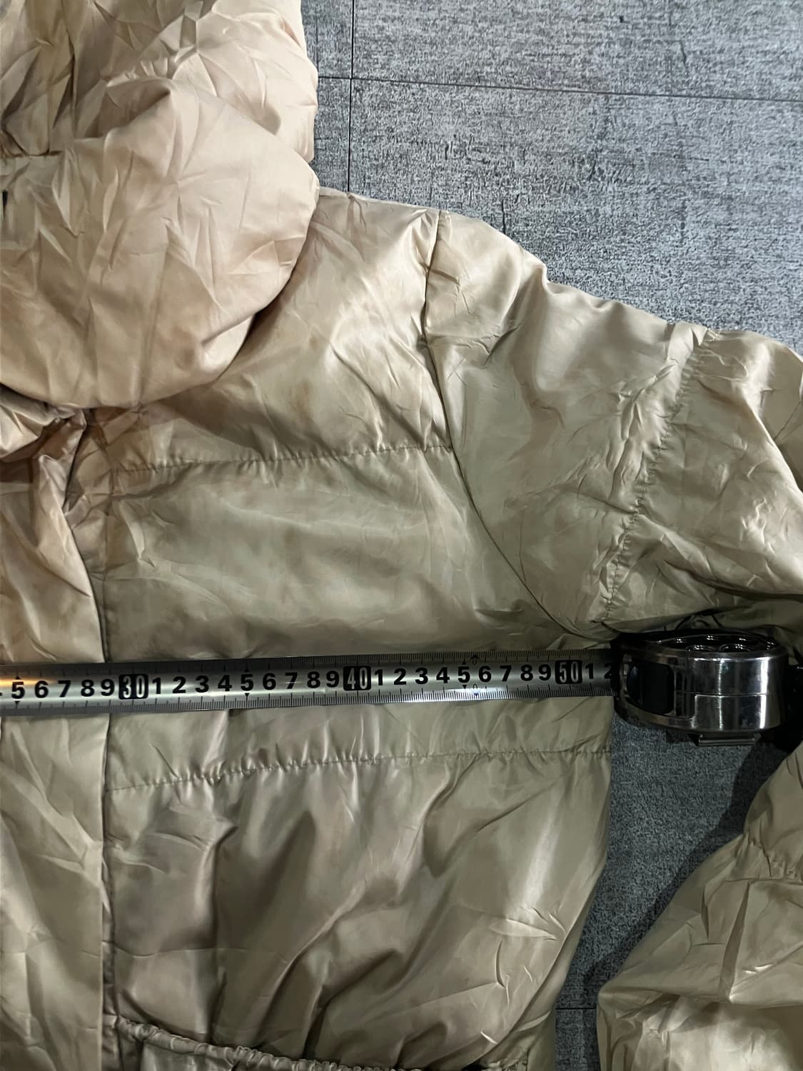 일본빈티지 Milpano 하구미모리걸 할메카지 푸퍼패딩자켓 상품이미지2