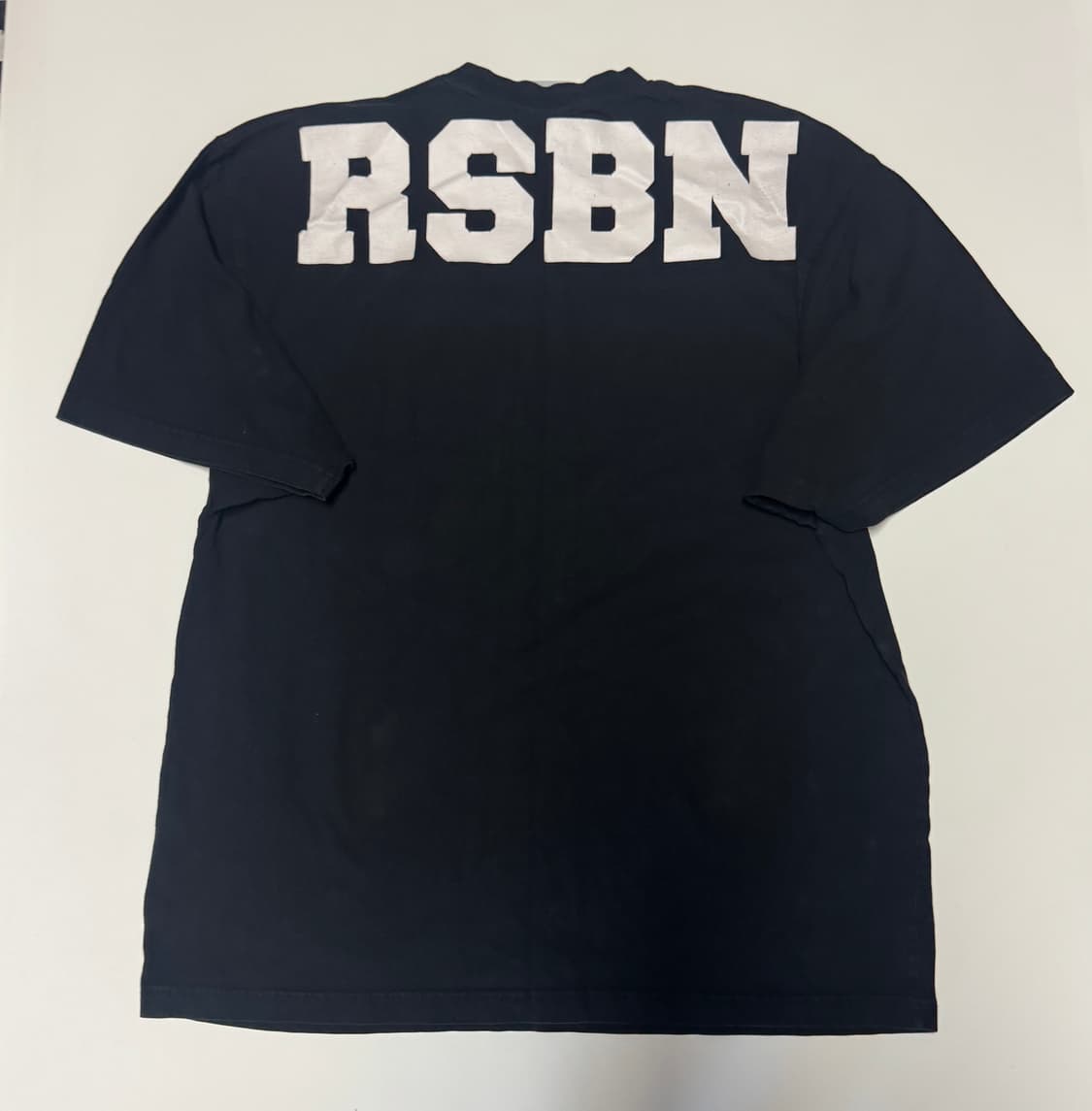 본투윈 24년도 빅 사이즈 반팔 티셔츠 1 XL ~ 2XL 블랙 상품이미지1
