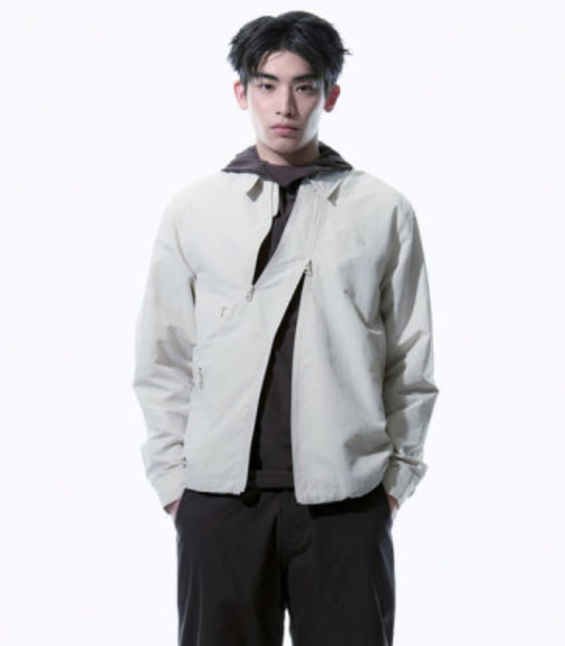 산산기어 SANSAN GEAR COACH JACKET IVORY 1사이즈 상품이미지2