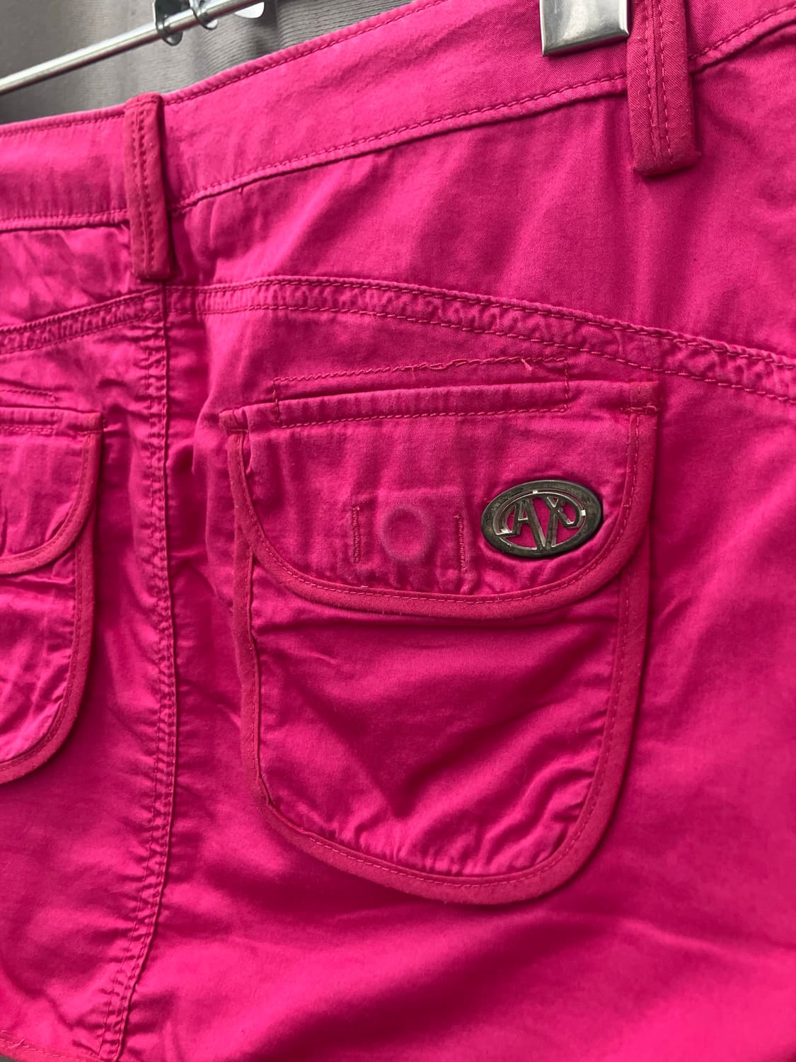 알마니 익스체인지 코튼 미니스커트  상품이미지4