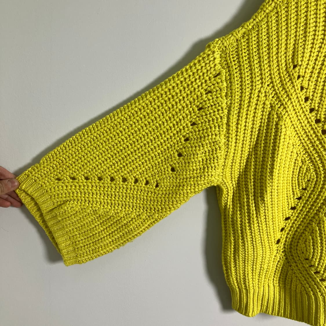 A|X 아르마니 익스체인지 케이블 터틀넥 니트 스웨터 S 상품이미지6