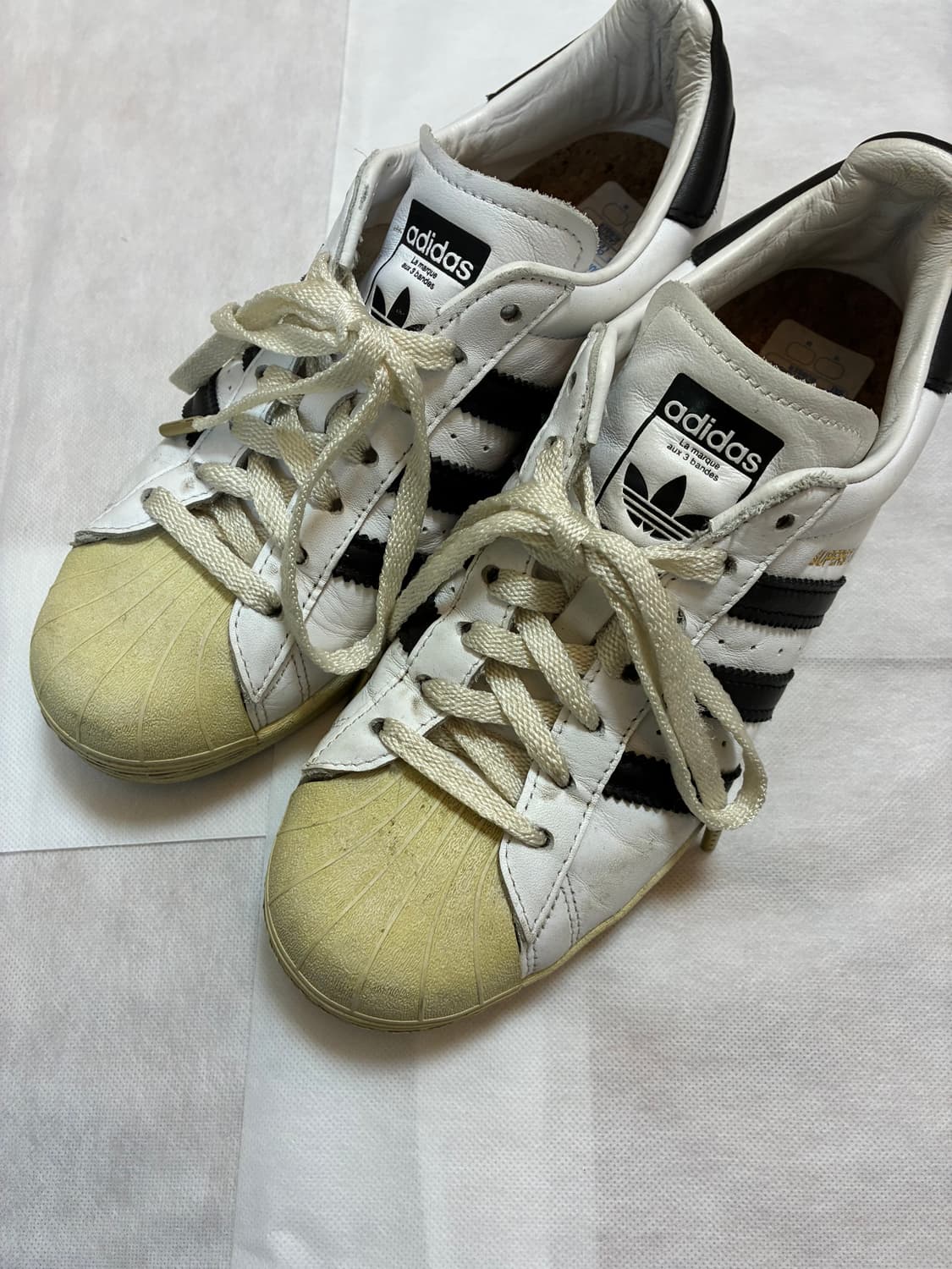 Adidas 슈퍼스타 프리미엄 화이트 255 상품이미지2