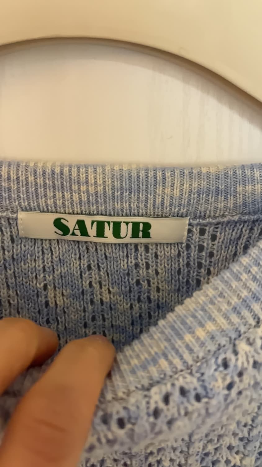 Satur 매쉬니트 105사이즈 상품이미지3