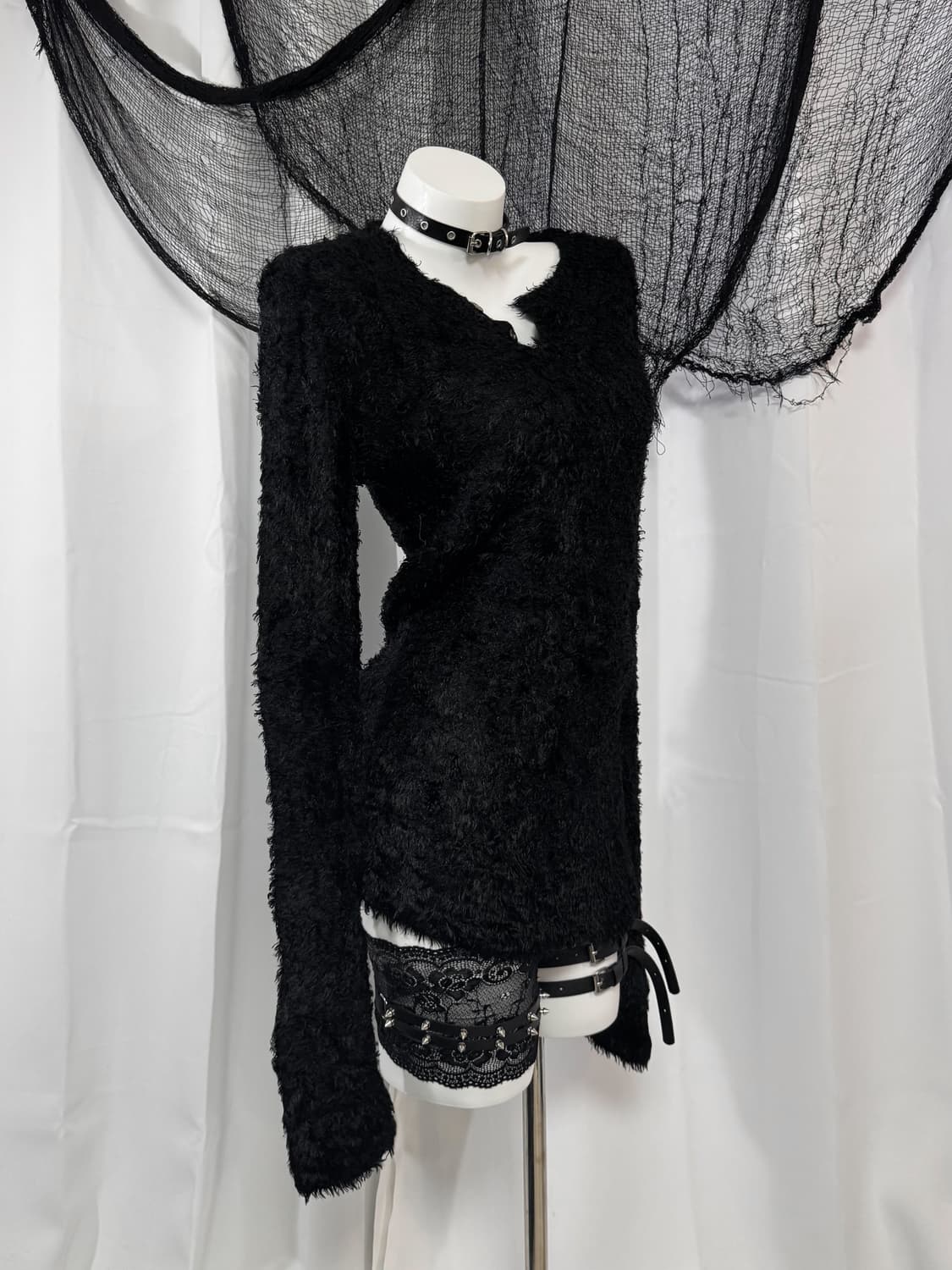 angora long knit 상품이미지2