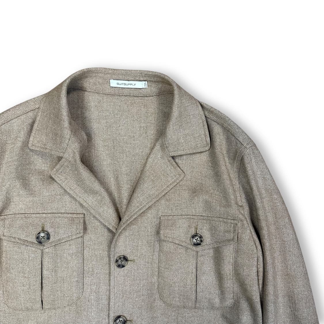 수트서플라이 말링에반스 사파리 자켓 상품이미지2