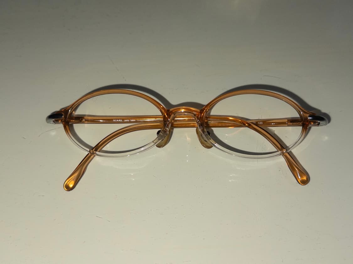 일본빈티지 반투명 안경테 90 00년대 고전 클래식 빈티지 유니크 y2k 상품이미지1