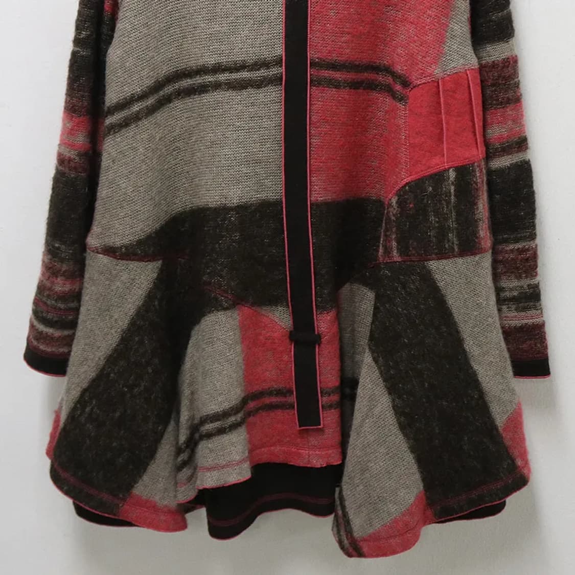 EIKO KONDO 하이넥 패치워크 코트 63507 상품이미지8