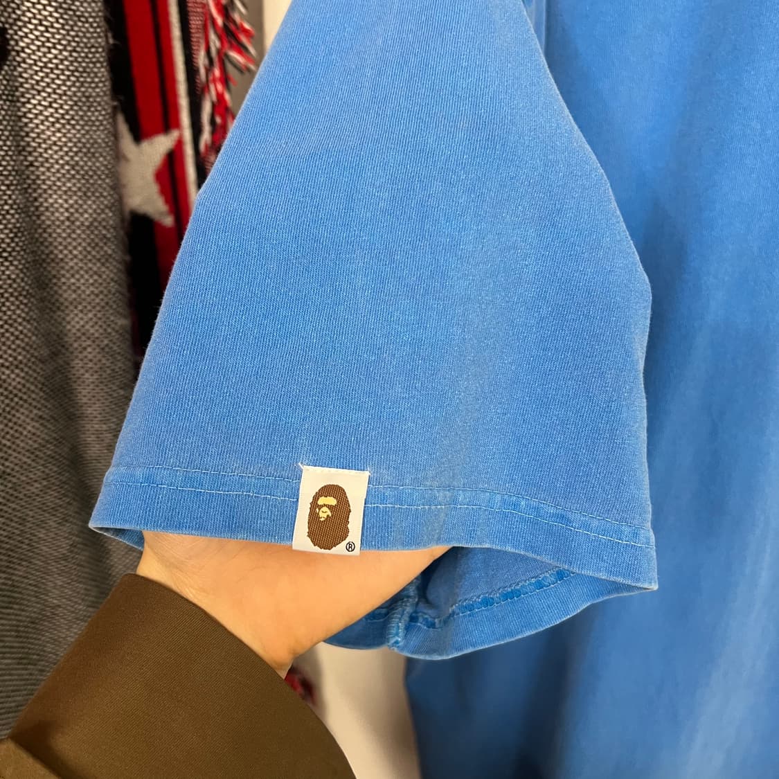 베이프 오버다이 에이프 헤드 티셔츠 상품이미지7