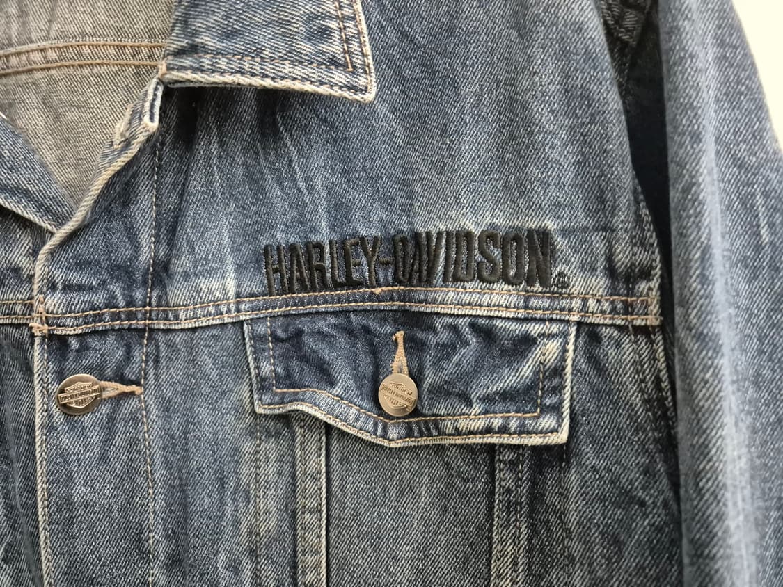 할리데이비슨 이글 바 앤 실드 데님 자켓(L/100) 상품이미지3