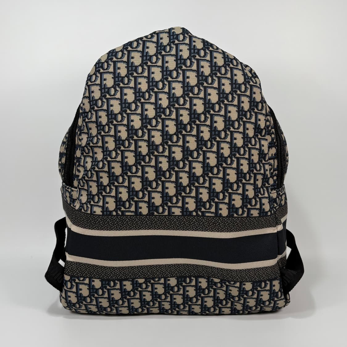 디올 블루 오블리크 트래블 테크니컬 캔버스 백팩 상품이미지6