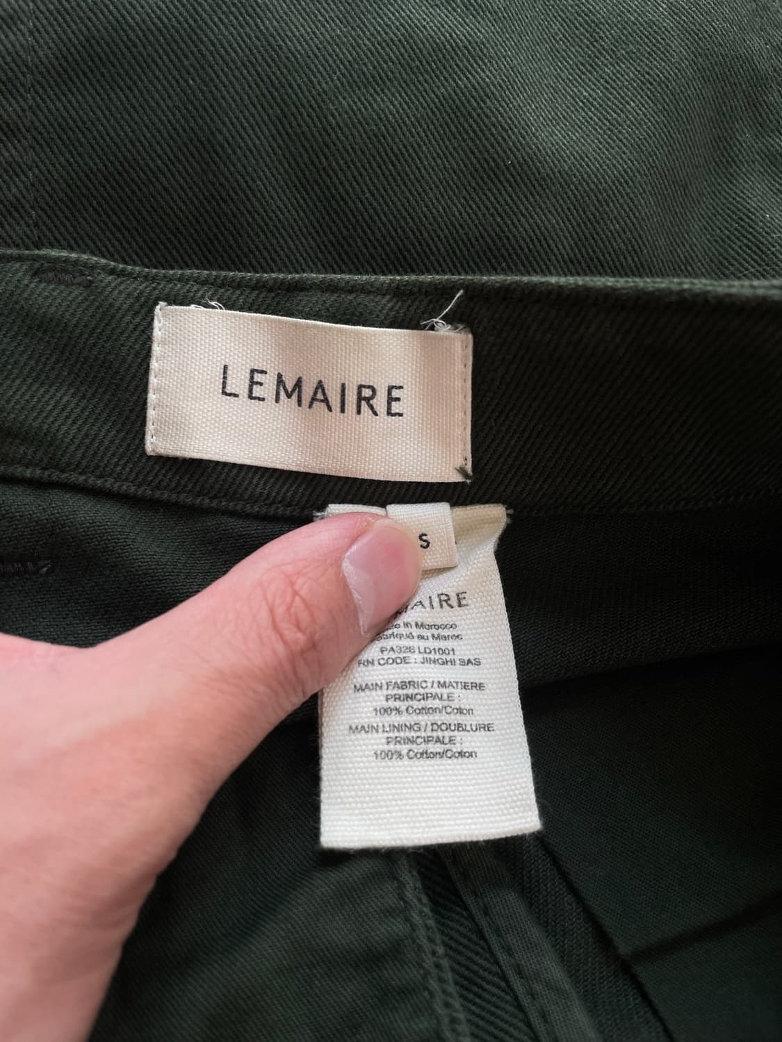 S) Lemaire belted pants 상품이미지4