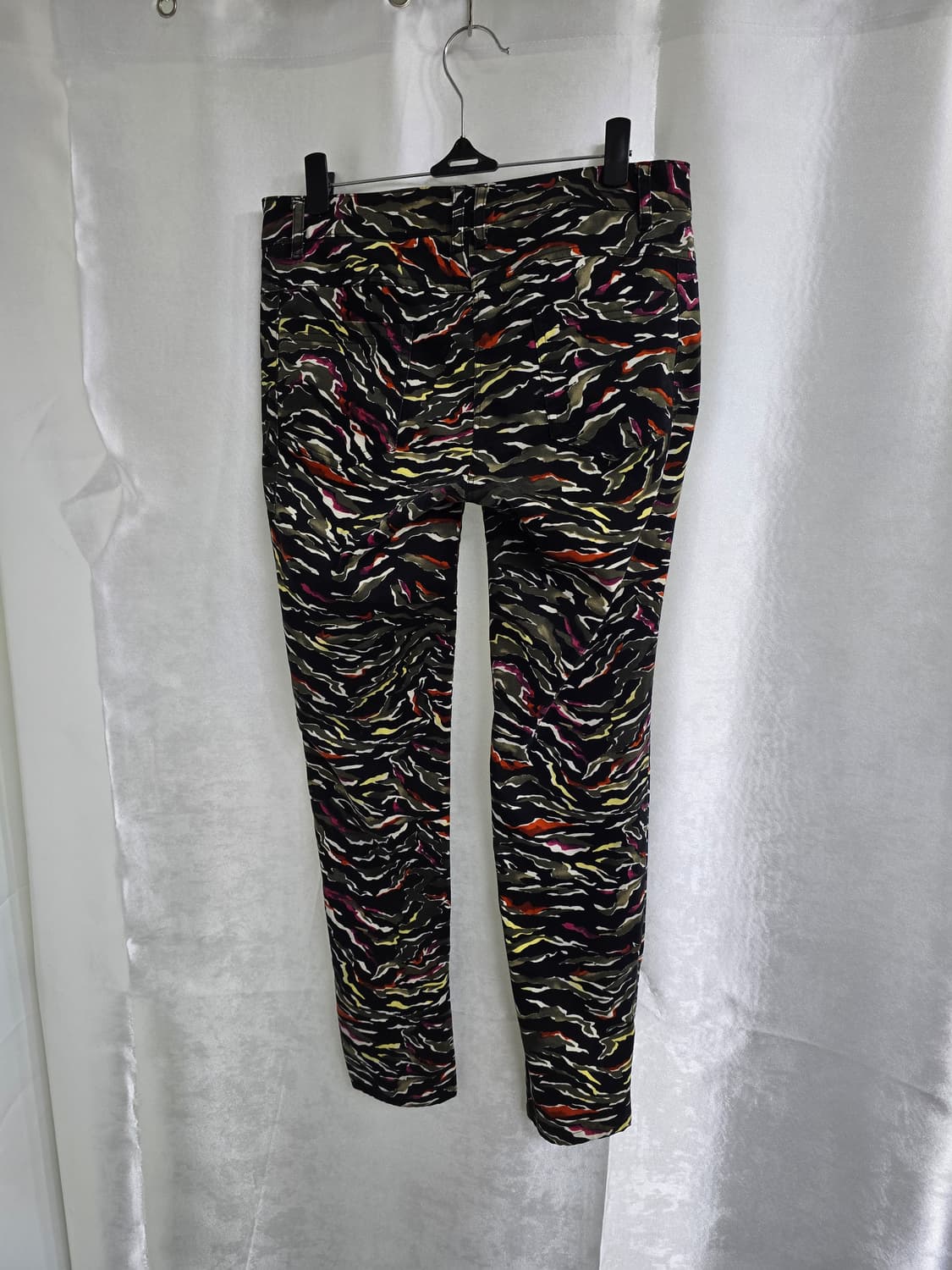 베네통 패턴 슬림핏 여성 바지 (1814) 상품이미지2