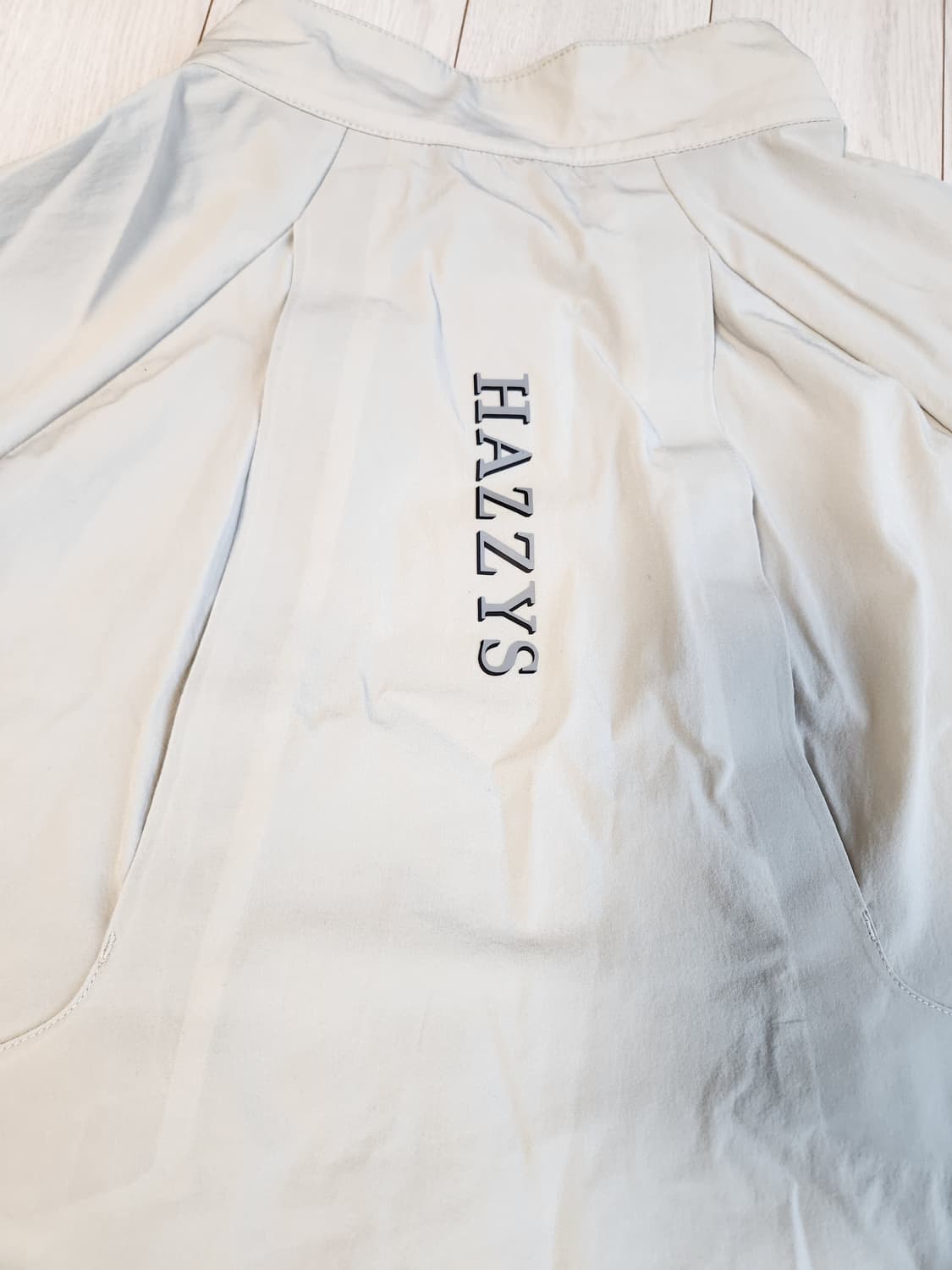 새상품급)헤지스 남성 골프 바람막이 집업 자켓 사이즈110 상품이미지10