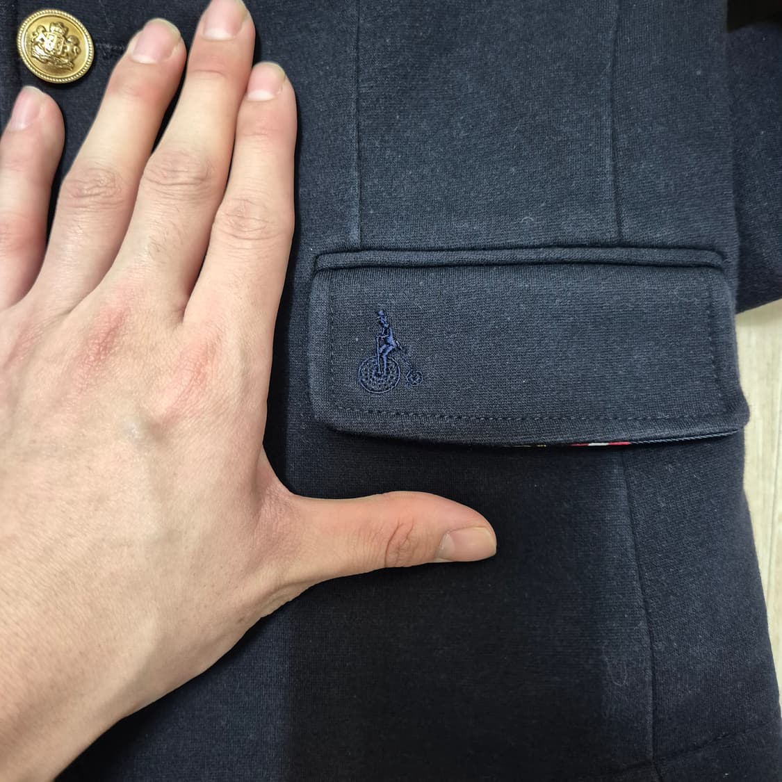 빈폴 키즈 금장 싱글 블레이저 정장자켓 상품이미지5