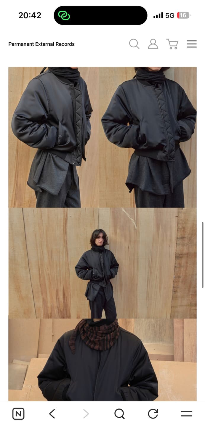 머듈 ma1 블랙 5사이즈 상품이미지3