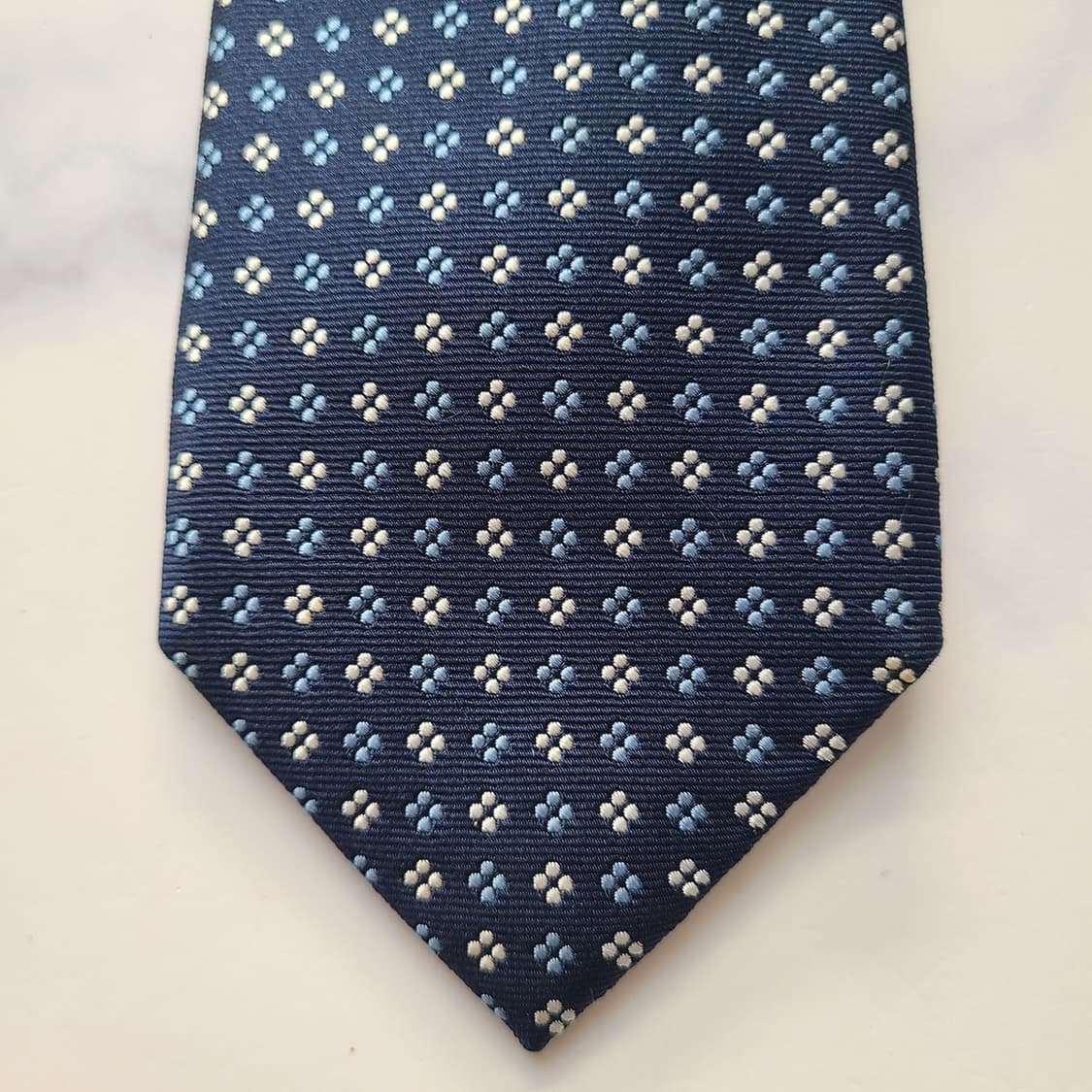 타미 힐피거 실크 마이크로 패턴 넥타이 7.2cm A~B등급 E711 상품이미지7