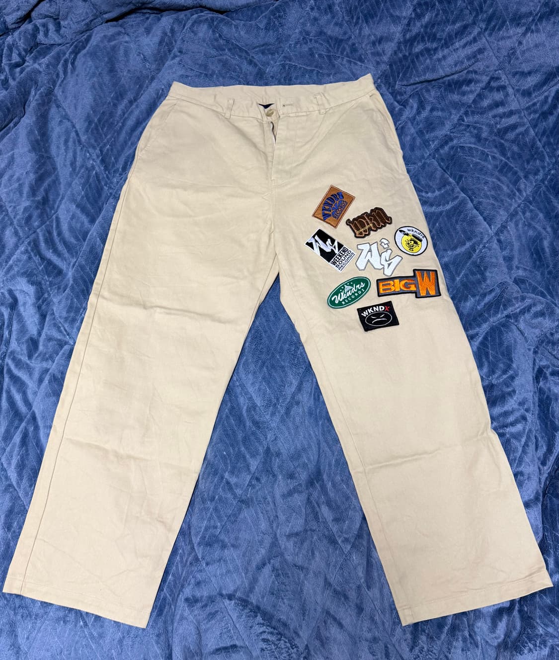 [위캔더스] PATCH 4P PANTS 베이지 치노팬츠 XL 상품이미지1