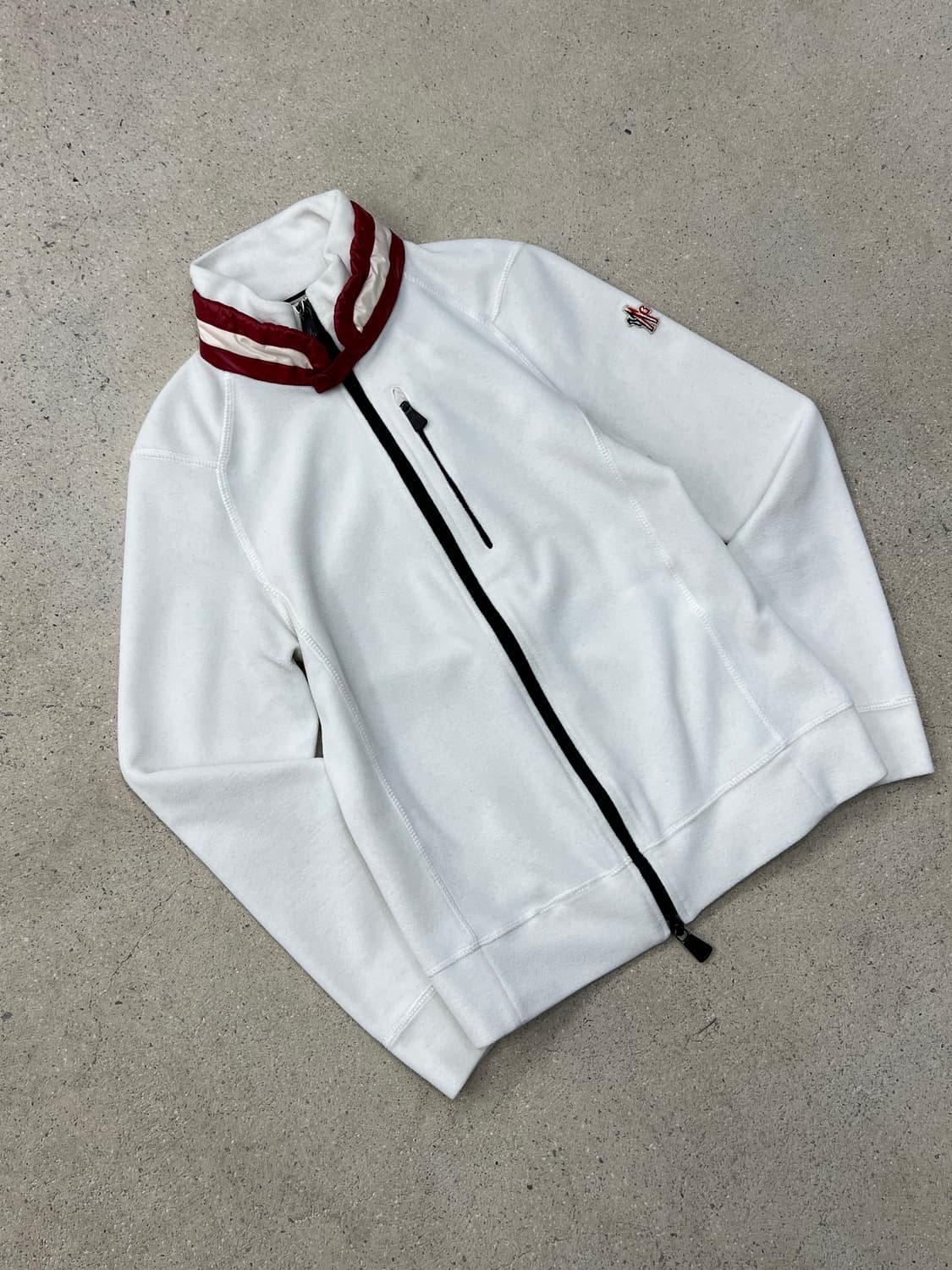 몽클레어 그래노블 플리스 배색 집업 상품이미지2