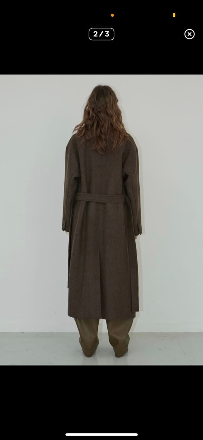 로우클래식 벨티드 코트 상품이미지8