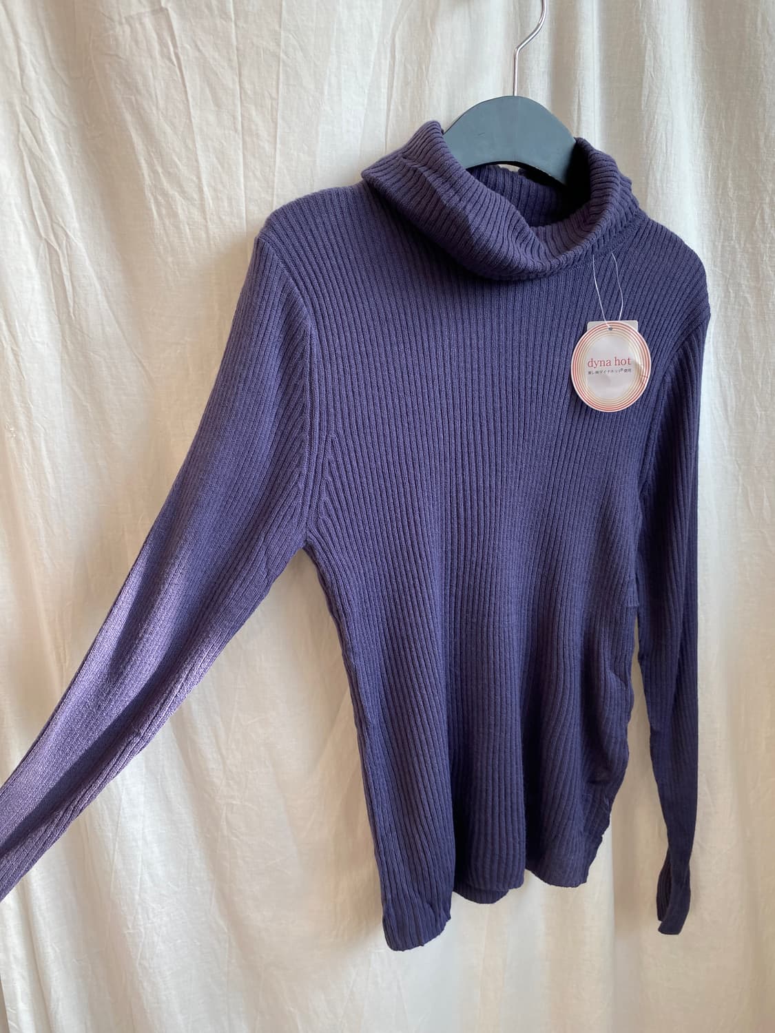 퍼플 터틀넥 니트탑(S/새상품) 상품이미지6