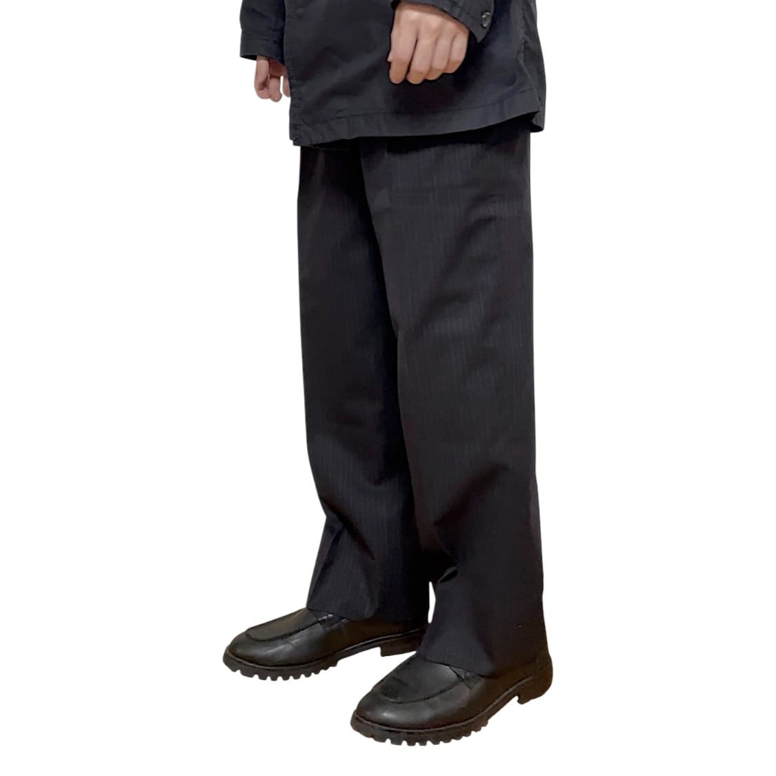 꼼데가르송 옴므듀스 울 스트라이프 팬츠 AD1990 상품이미지2