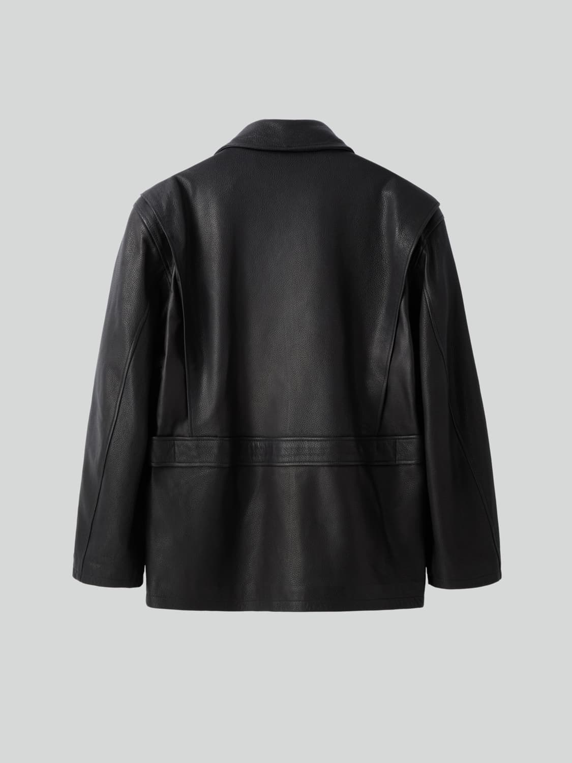 렉토 RECTO 빈티지 레더 초어 자켓 블랙 상품이미지6