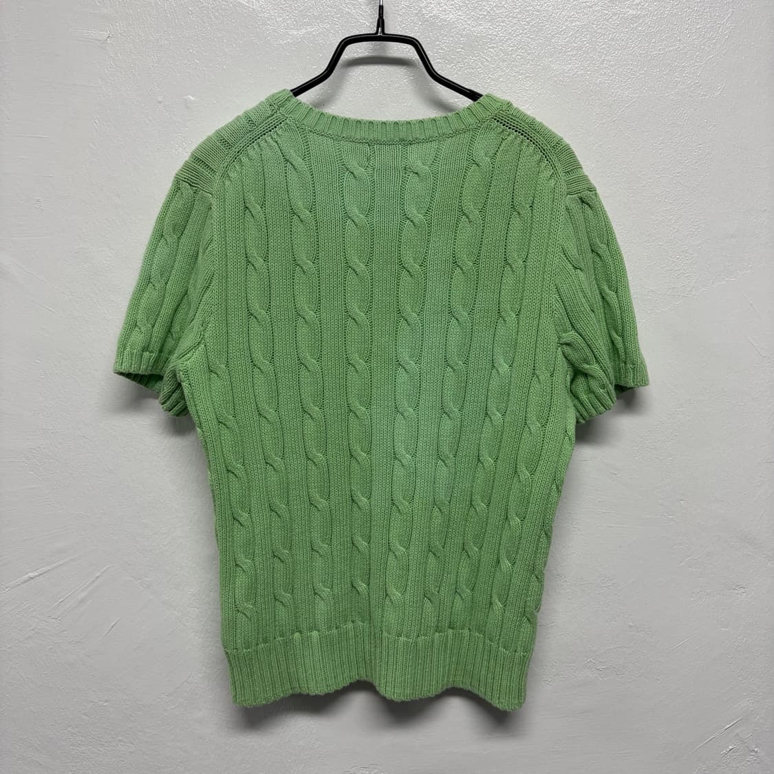 폴로 랄프로렌 케이블 반팔 니트 2 상품이미지2