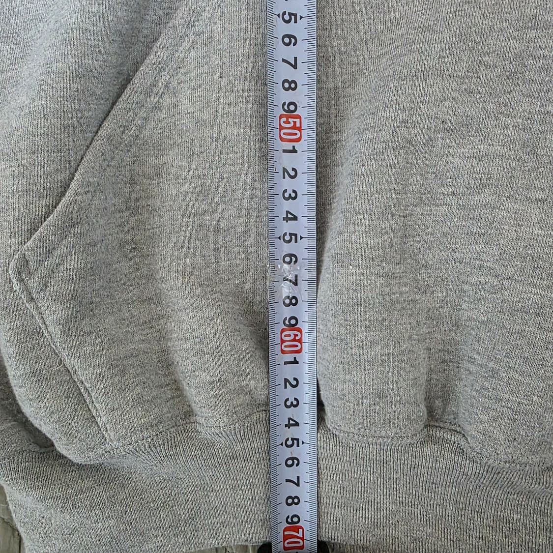 [XXL] 90s 빈티지 러셀 애슬레틱 후드 라이트 그레이 굿컨디션 상품이미지7