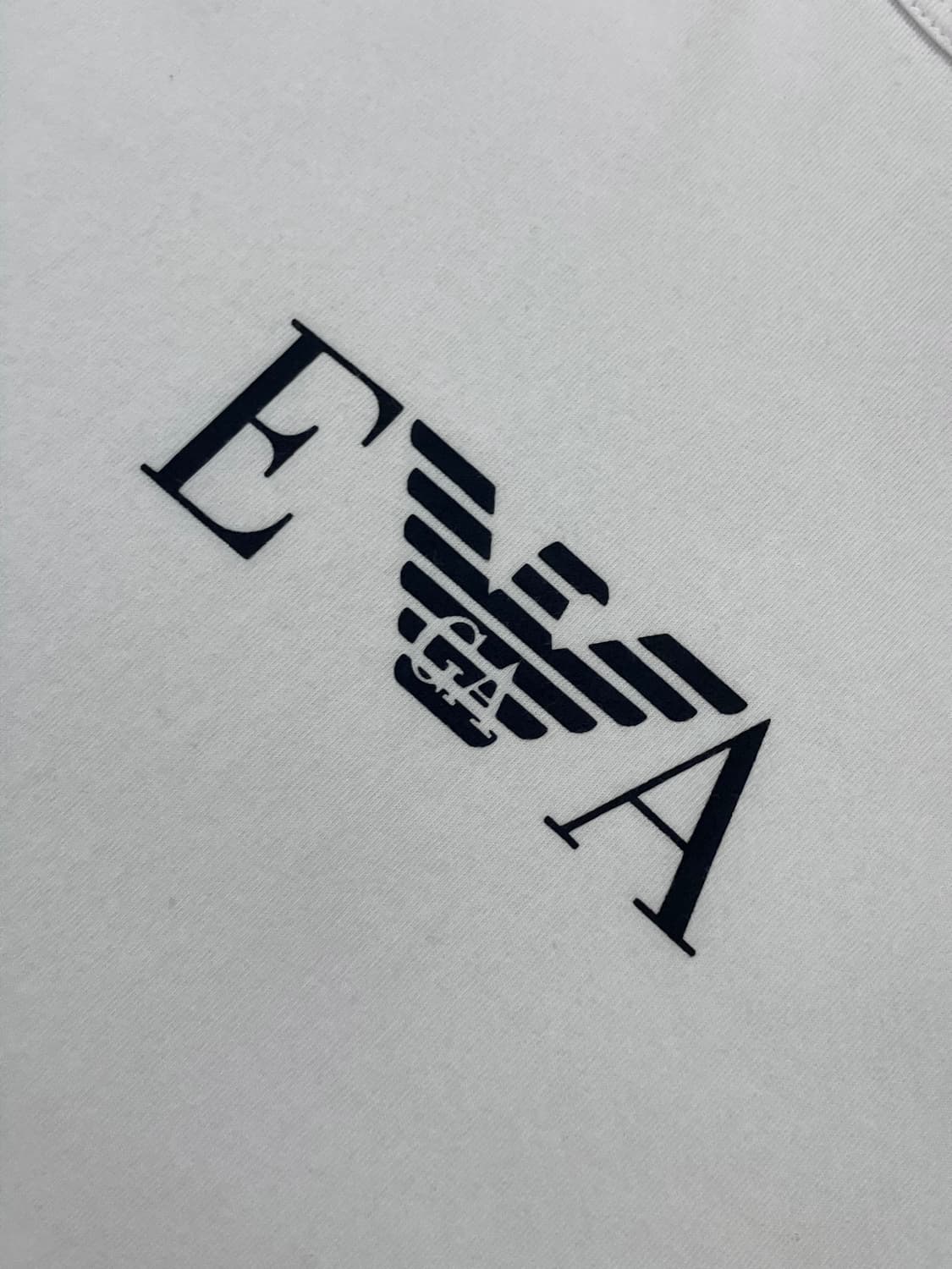 엠프리오아르마니 슬림핏 반팔 티셔츠 화이트 XL #csz3376 상품이미지4