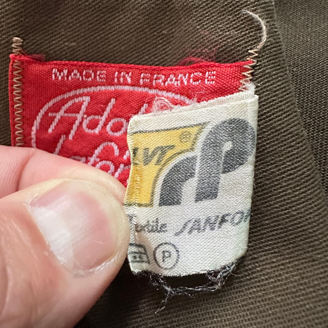 70s 아돌프라퐁 Adolphe Lafont 프렌치 워크 자켓 100 상품이미지7