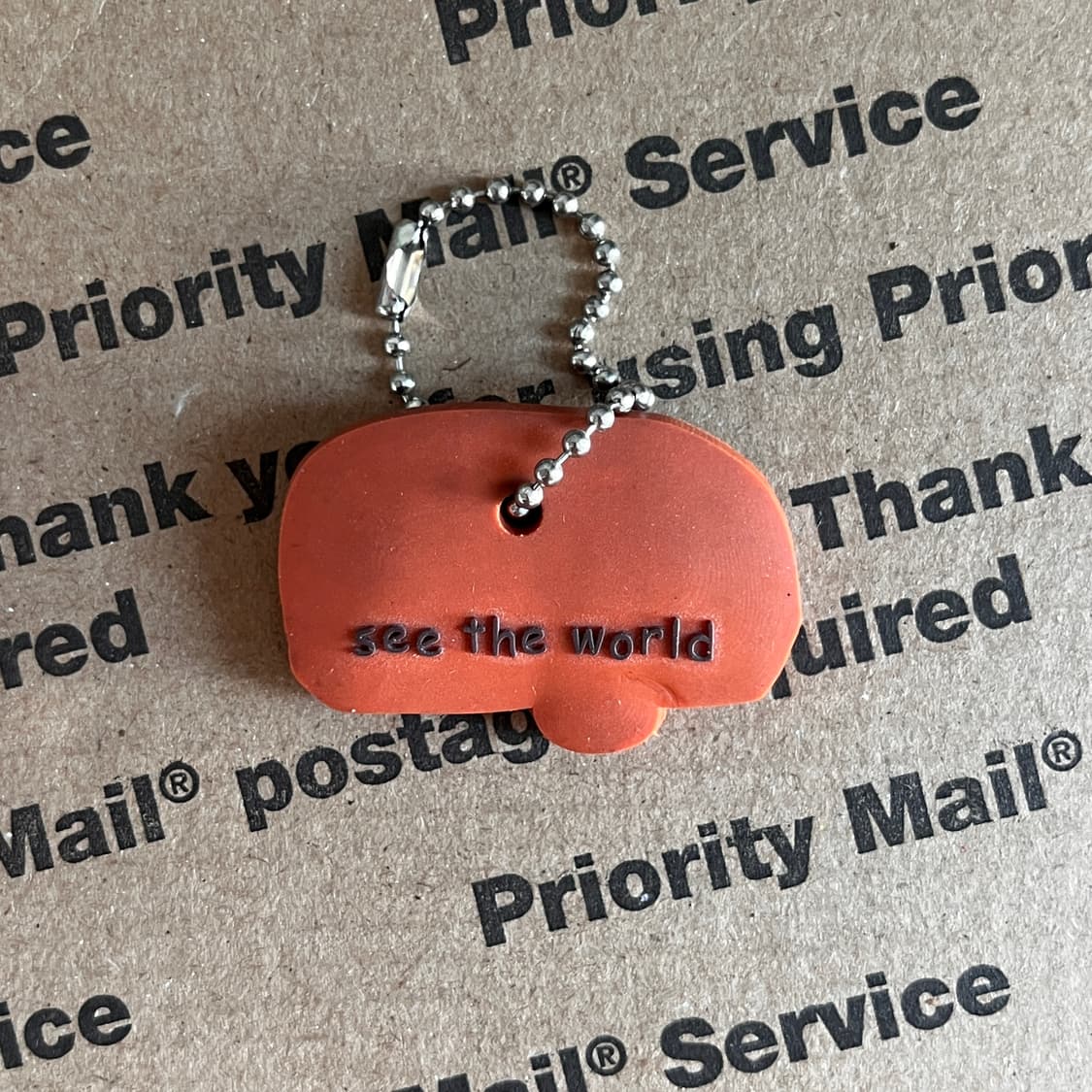 90s vtg Retro Trailer Keyring 상품이미지2
