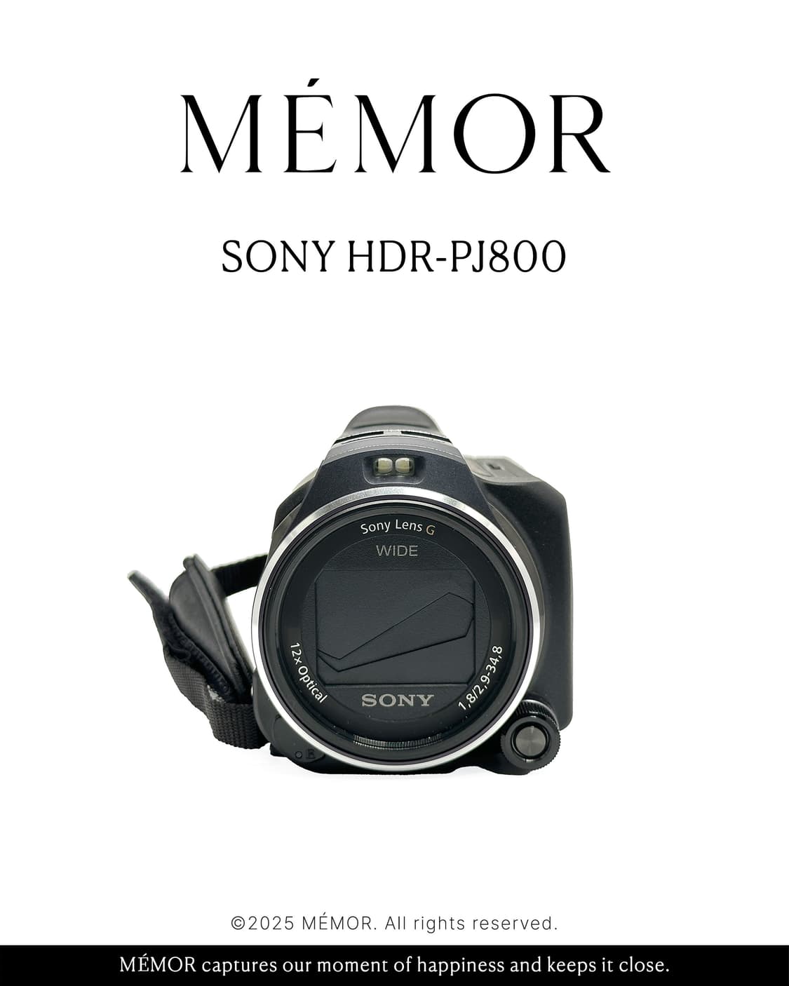 내장빔프로젝터/손떨림보정기능🎥SONY HDR-PJ800 소니 캠코더 상품이미지3