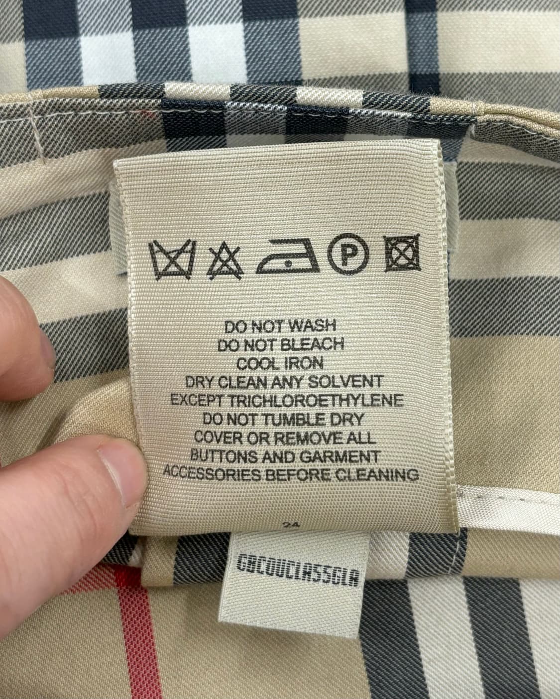 버버리 플리츠 미니 킬트 스커트 상품이미지9