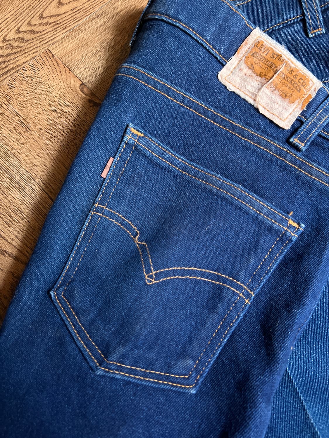 [40]00's 리바이스 시그니처 USA Made 스트레치 데님 팬츠 상품이미지6