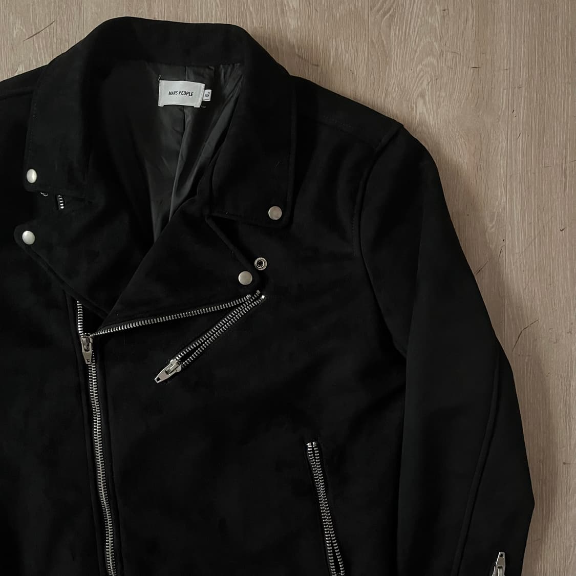 Mars People suede double rider jacket 상품이미지4