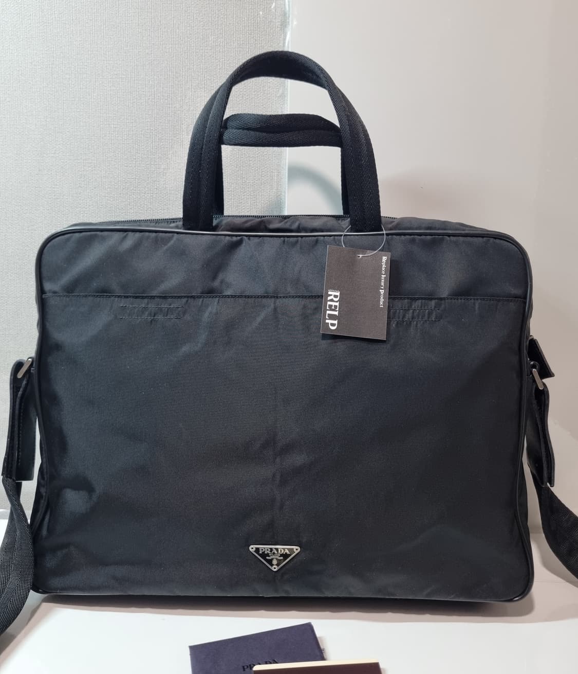 정품 프라다 브리프케이스 서류가방 상품이미지4