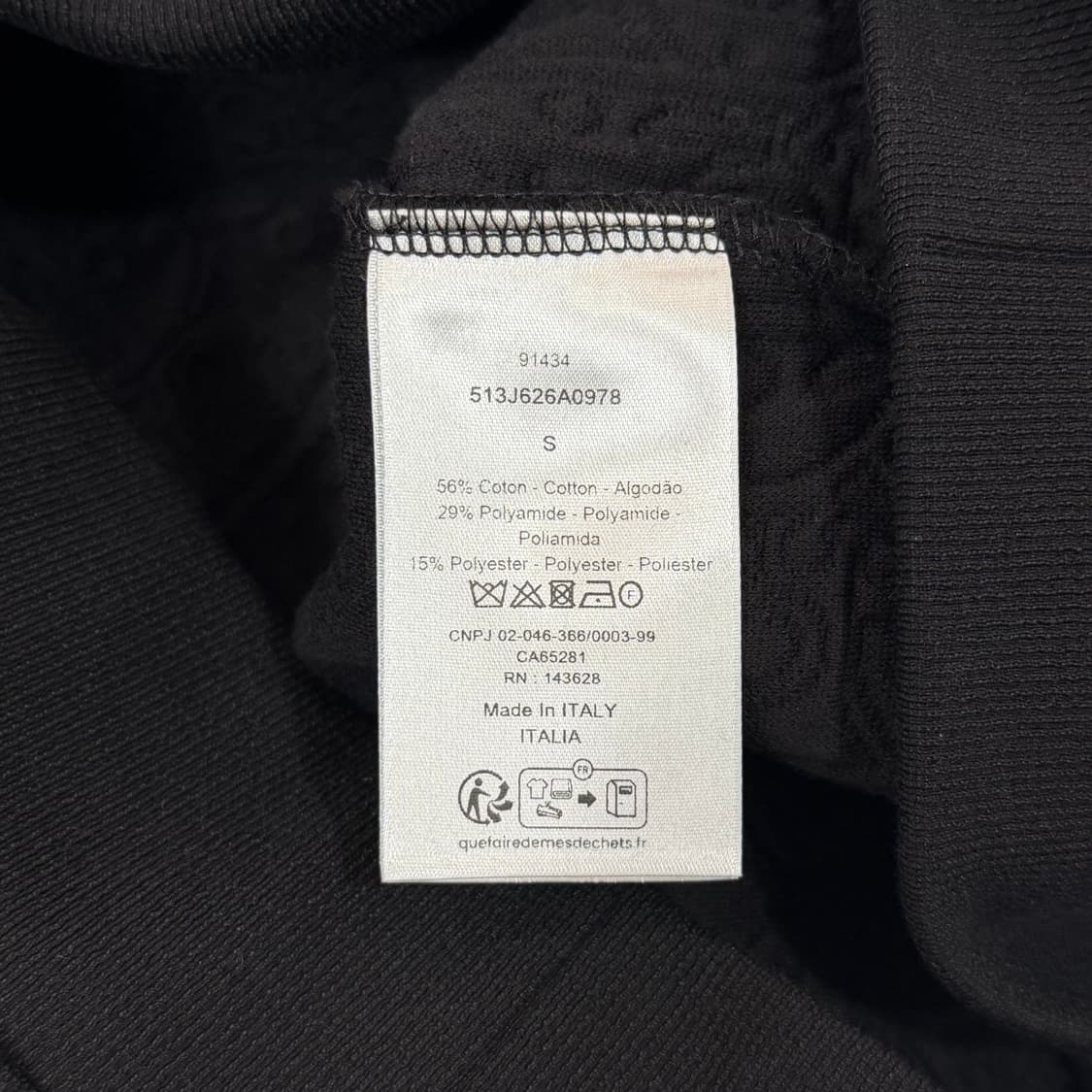 [리오브] 디올 오블리크 디테일 코튼 블렌드 후드 상품이미지5