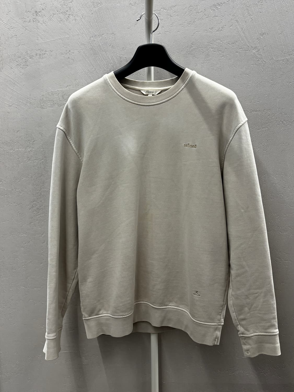 에피그램 베이지 맨투맨 L 상품이미지2