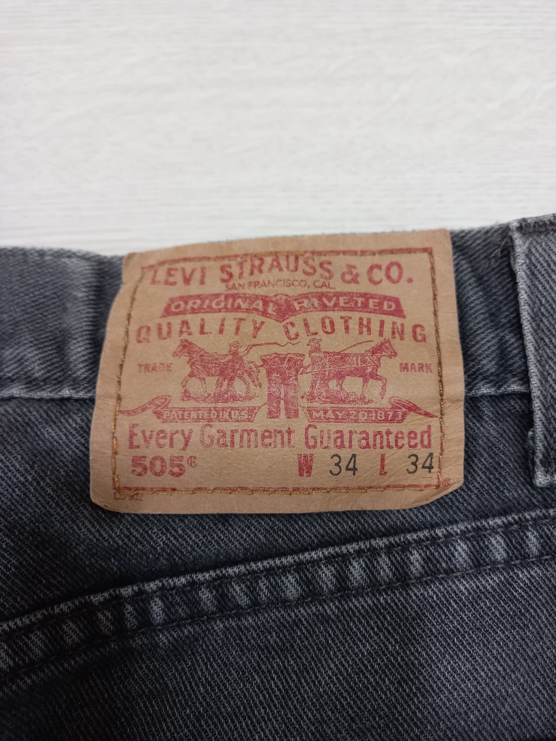 32-33 00's 리바이스505 RedPont 일자진 32-363 상품이미지5