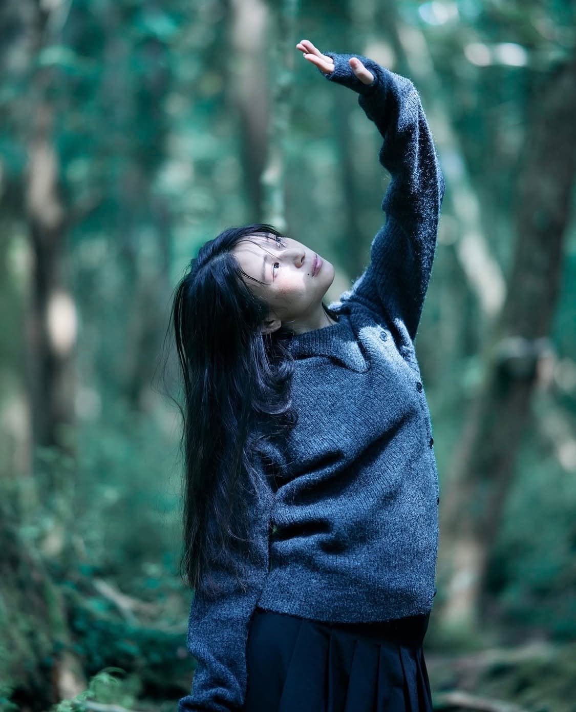 미세키서울 Side button knit GREY 상품이미지1