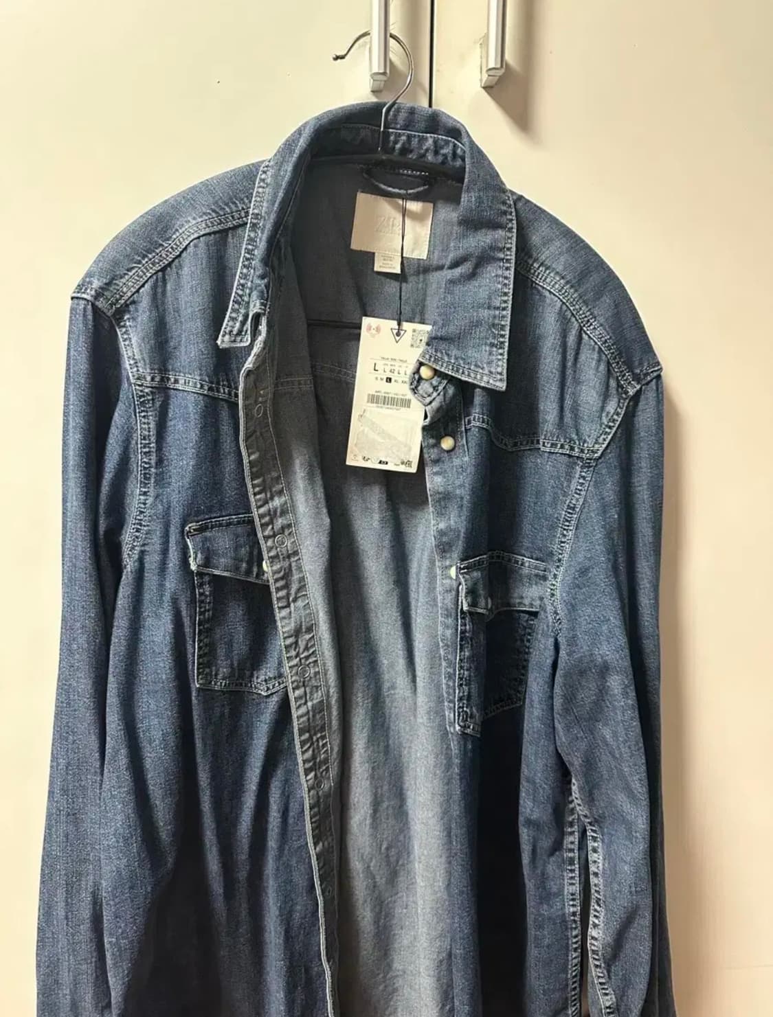 자라 웨스턴 데님셔츠 상품이미지2