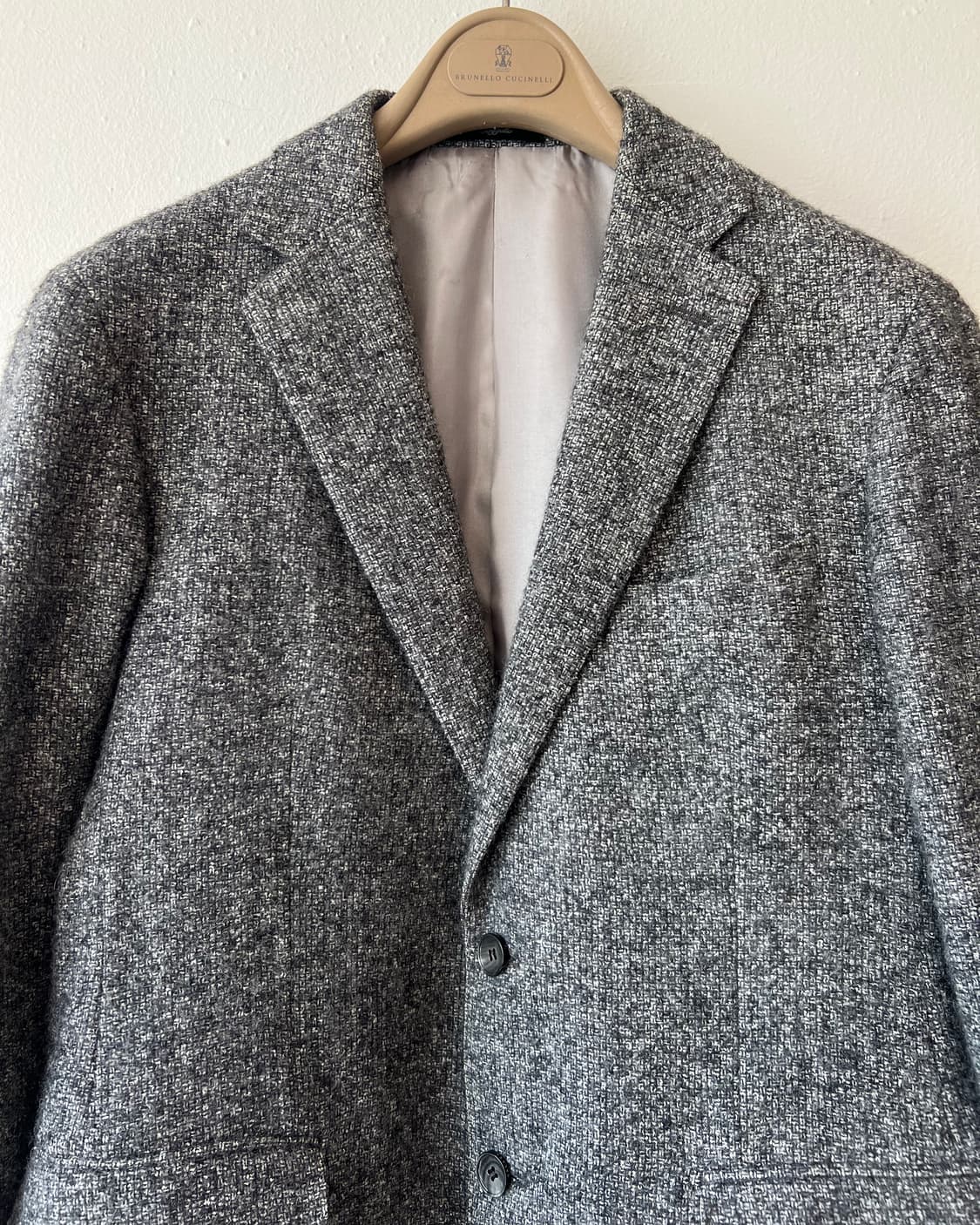 갤럭시 남성 보카시그레이 알파카자켓 상품이미지2