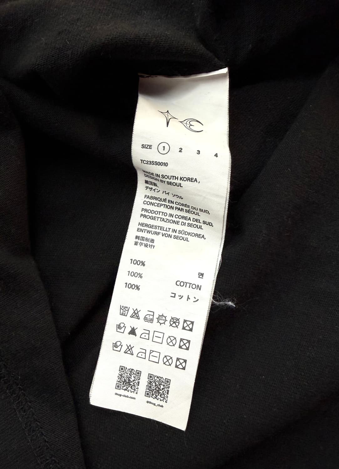 1/ 떠그클럽 사탄 프린팅 반팔 상품이미지6