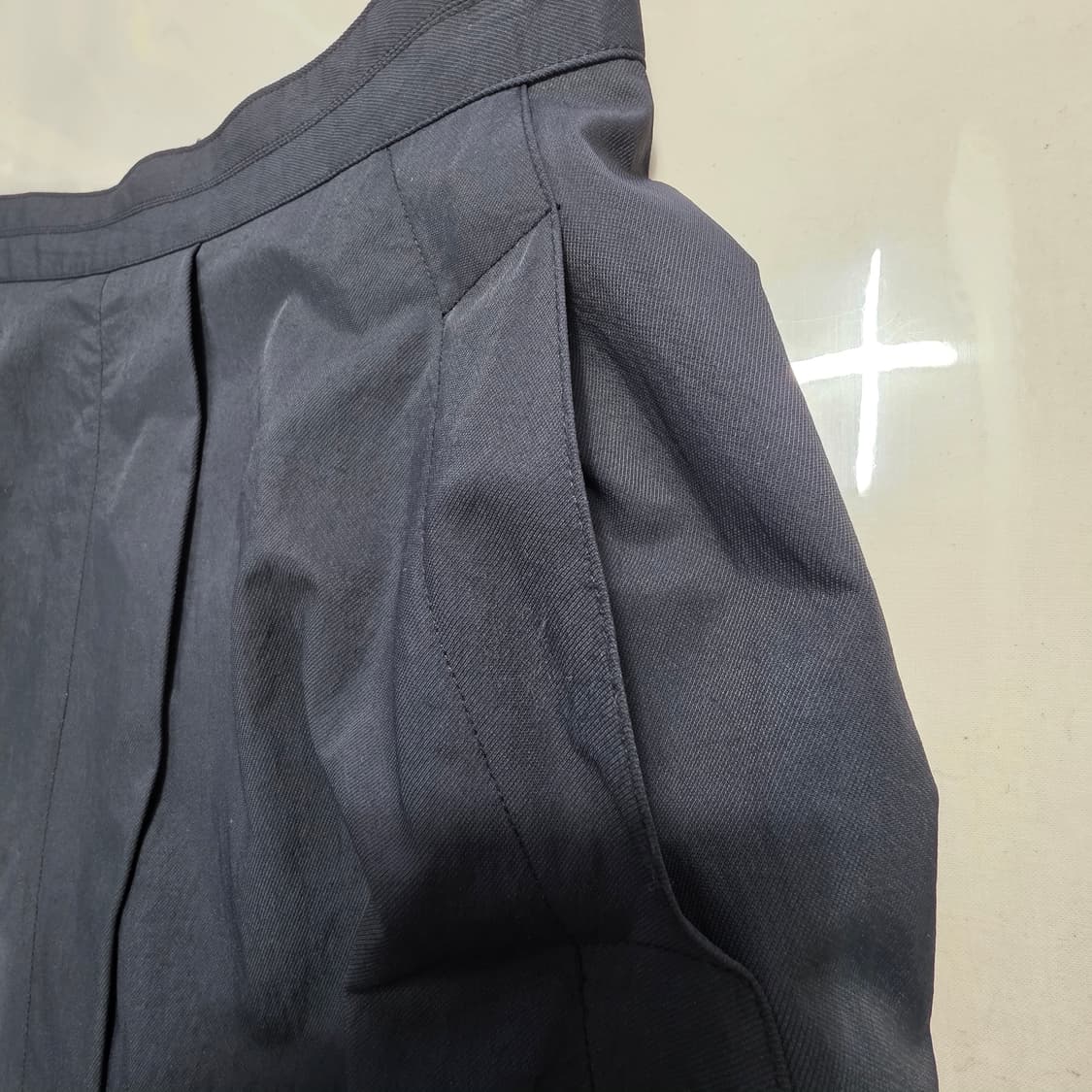 1172 우드세이지 플레어 롱 스커트 블랙 S 여성 스커트 상품이미지4