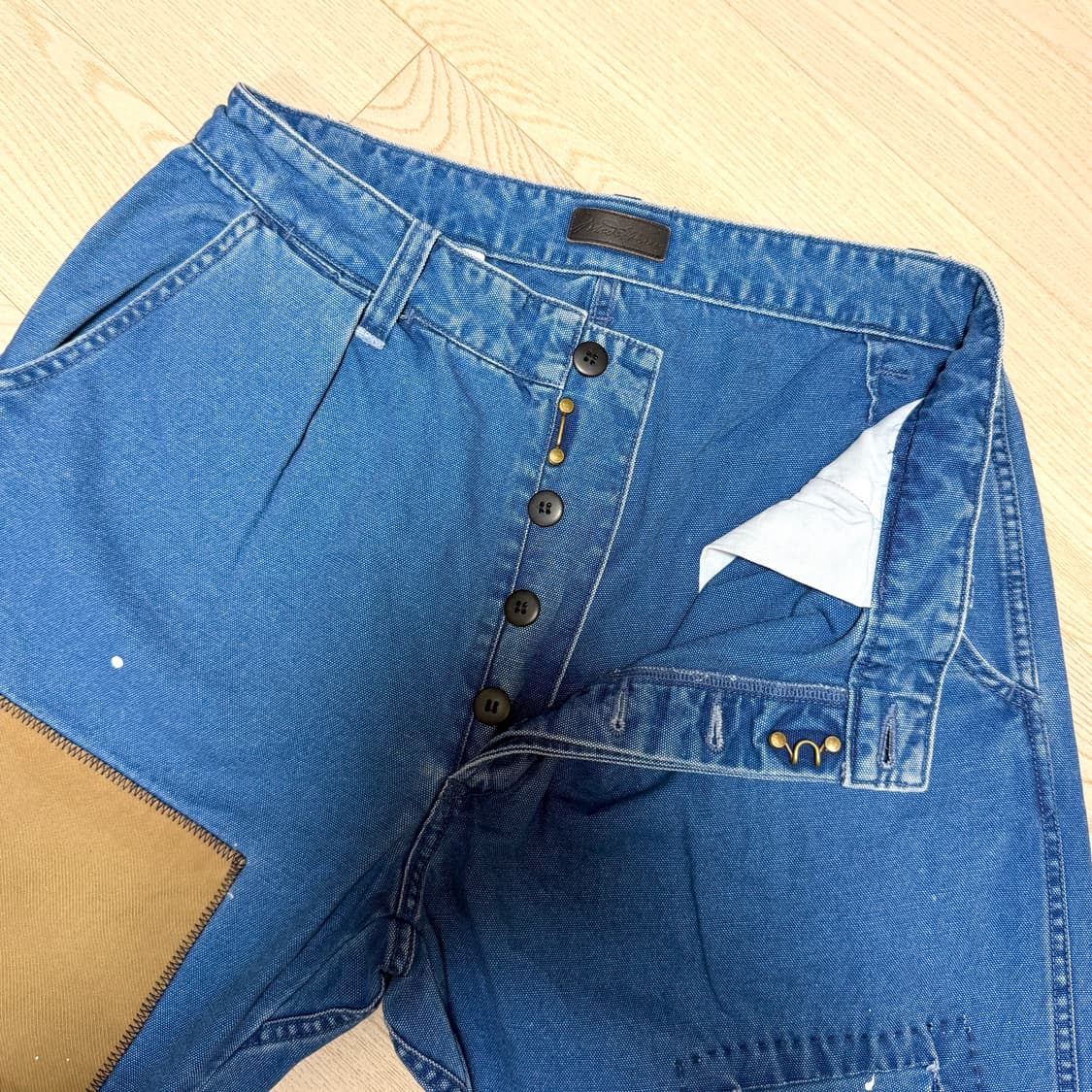 메이드원 (MADEWORN) / 패치워크 데님 초어 팬츠 / 32 새상품 상품이미지5