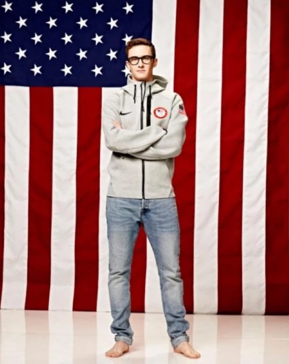 Nike x team USA 소치 올림픽 테크팩 플리스 3.0 후드 자켓 상품이미지2